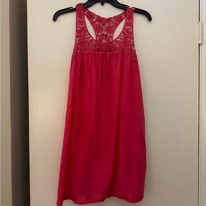 Calypso St Barth for Target Coverup Dress with Crochet Detail Sz S